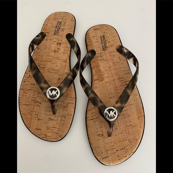 MICHAEL Michael Kors Shoes - New Michael Kors Jelly tortoiseshell flip-flops